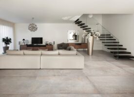 Interior of a modern apartment, comfortable living room